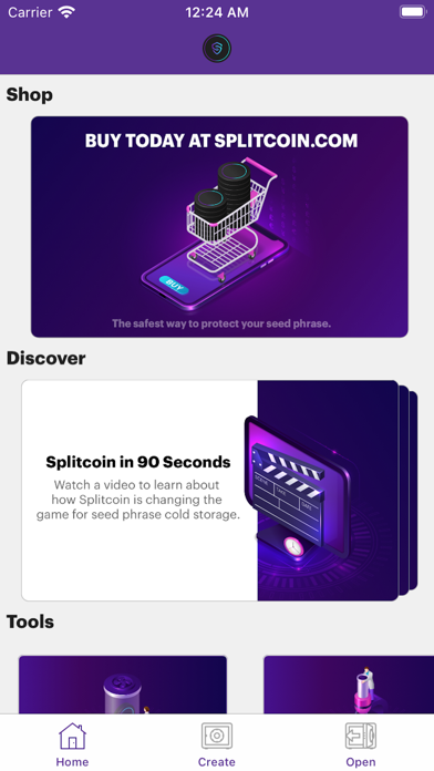 تصاویر Splitcoin - Cold Storage