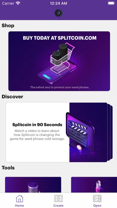 Screenshot di Splitcoin - Cold Storage