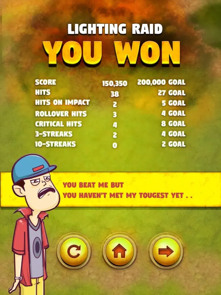 ภาพหน้าจอของ Firecracker Fight iPad