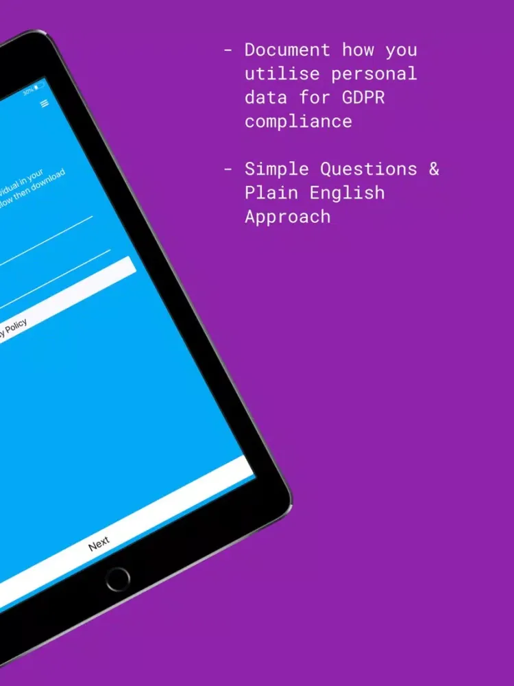Скриншоты Privacy Policy Generator iPad 