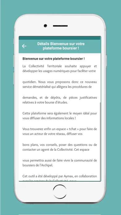 Screenshot di Mon parcours étudiant – CT975