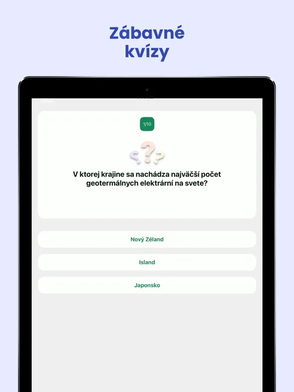 ภาพหน้าจอของ Greenie: Tvoj Eko Sprievodca iPad 