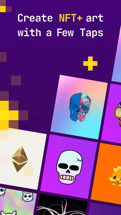 NFT+ Create NFT Artwork Screenshots