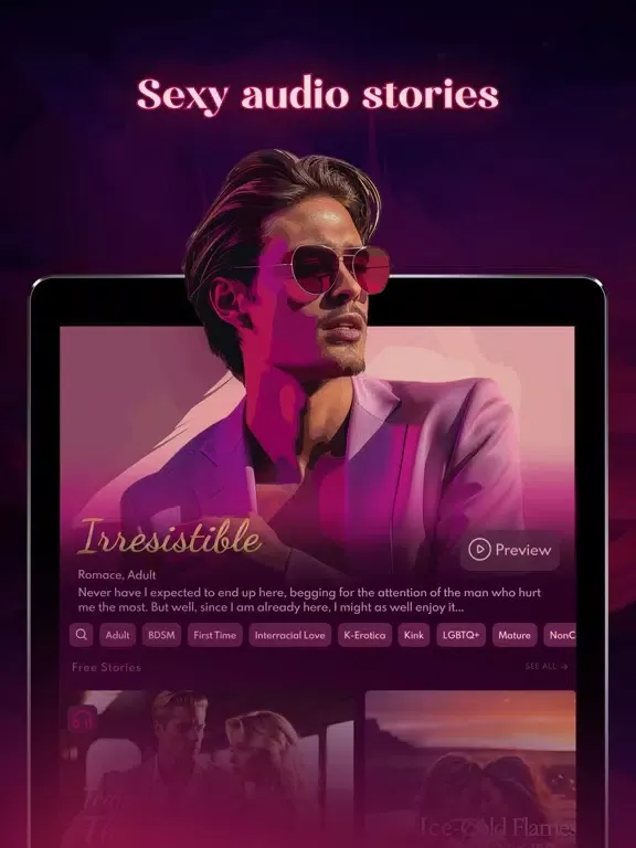 Скриншоты Sensual Stories & Erotic Audio iPad 