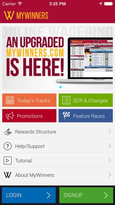 ภาพหน้าจอของ My Winners Digital Link