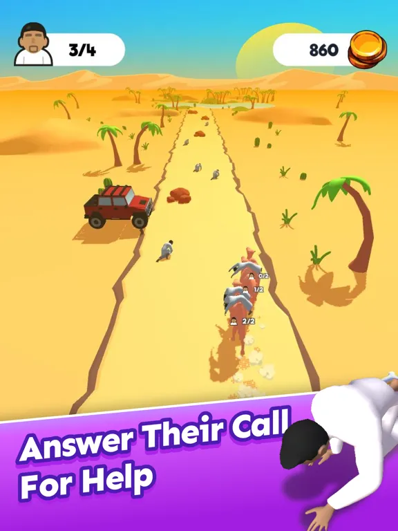 Screenshot di Camel Run 3D iPad 