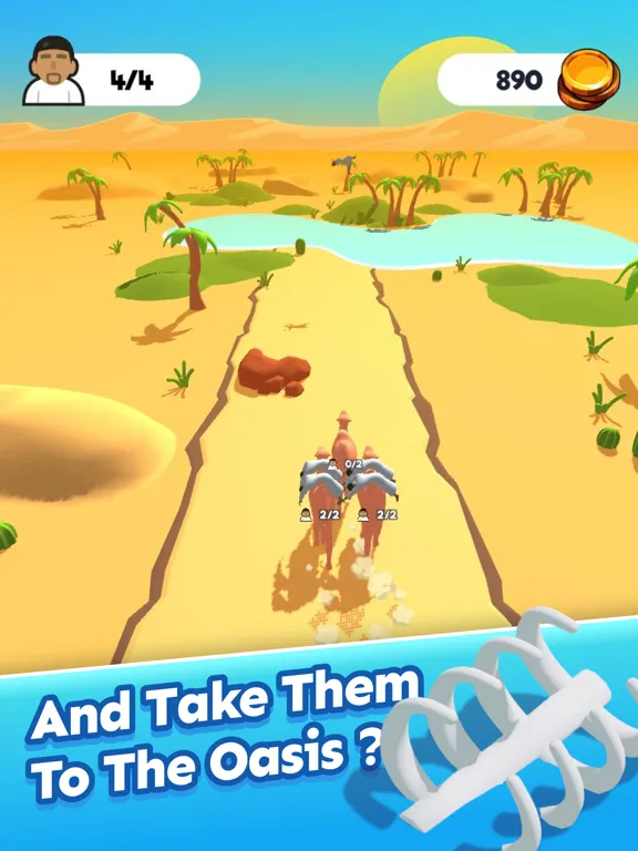 Screenshot di Camel Run 3D iPad 
