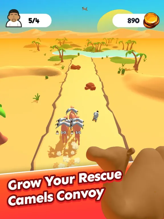 Screenshot di Camel Run 3D iPad 