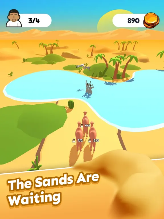 Screenshot di Camel Run 3D iPad 
