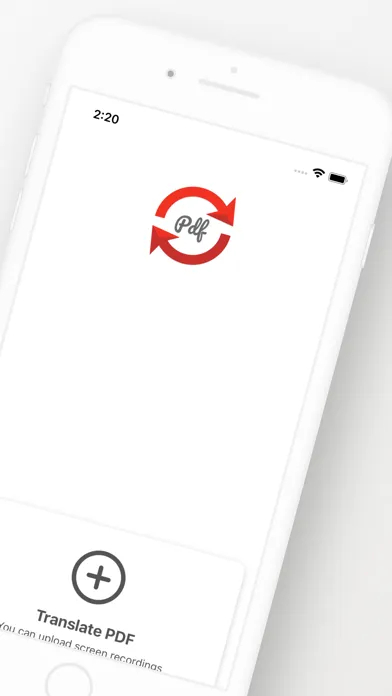 PDF Translator 스크린샷