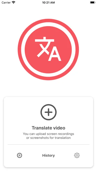 Video Translator应用截图