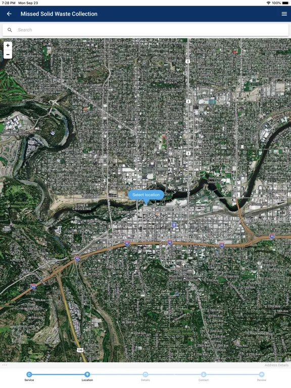 تصاویر MySpokane 311 iPad 