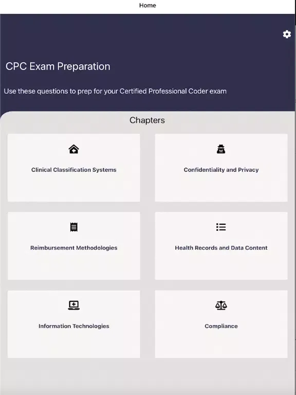 CPC Certification Prep iPad  Screenshots
