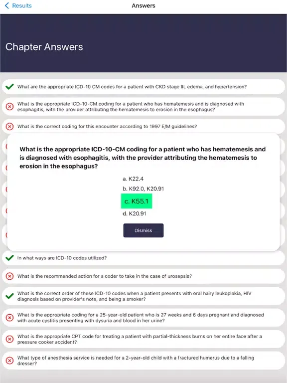CPC Certification Prep iPad  Screenshots