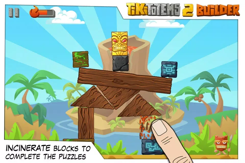 Tangkapan skrin Tiki Totems 2 Builder