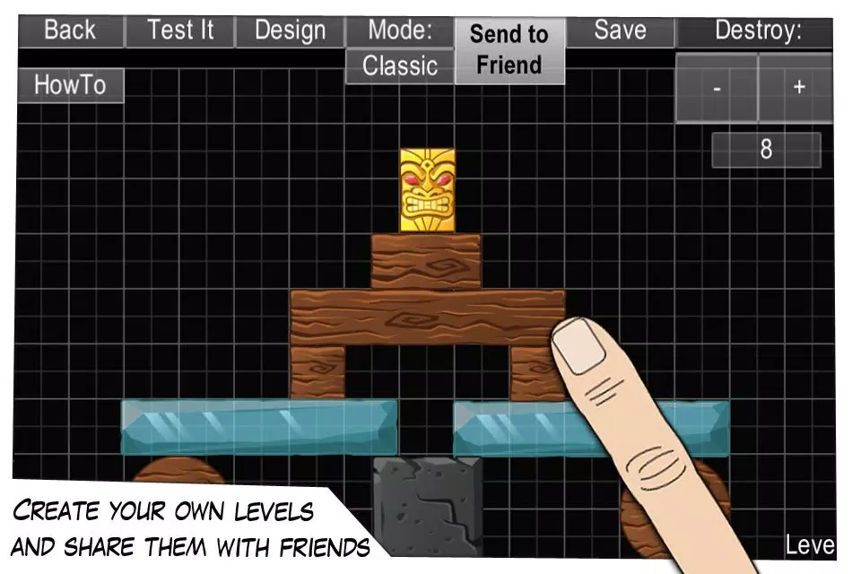 Tangkapan skrin Tiki Totems 2 Builder