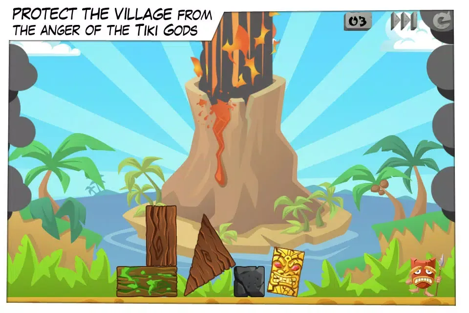 Tangkapan skrin Tiki Totems 2 Builder