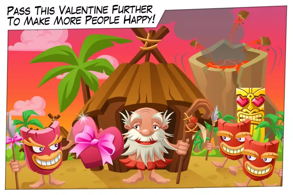 Tiki Totems 2 Valentine स्क्रीनशॉट