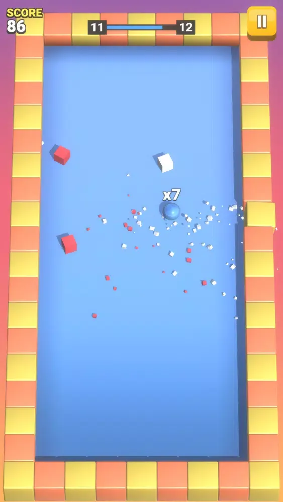 Screenshot di Cube Crushers