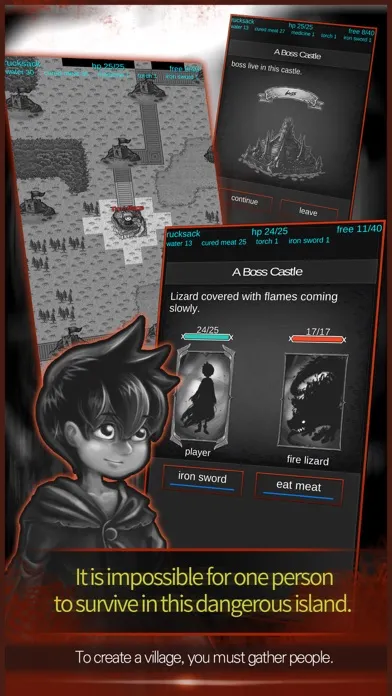 Captures d'écran de A Dark Dragon AD