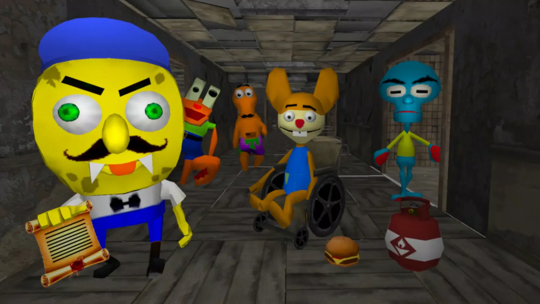 Sponge Neighbor's Hospital Screenshots