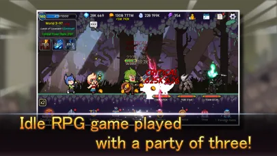 ภาพหน้าจอของ Idle Tank, DPS, and Healer