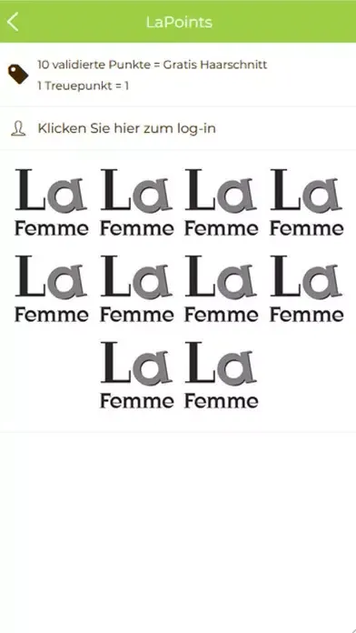 LaFemme Haarstudio 스크린샷