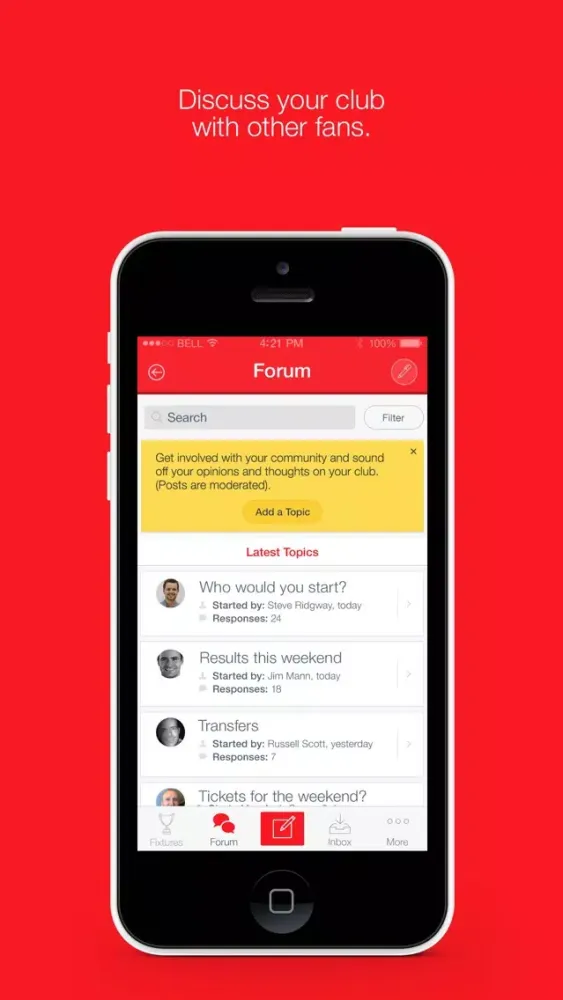 Fan App for Accrington Stanley FC سکرین شاٹس
