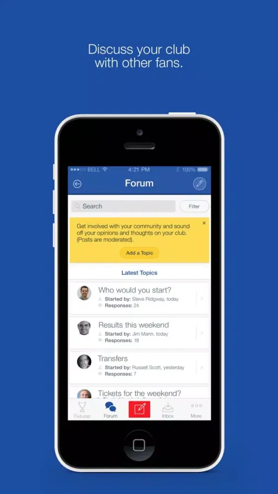 Fan App for Aldershot Town FC Screenshots