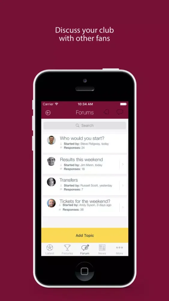 Скриншоты Fan App for Batley Bulldogs