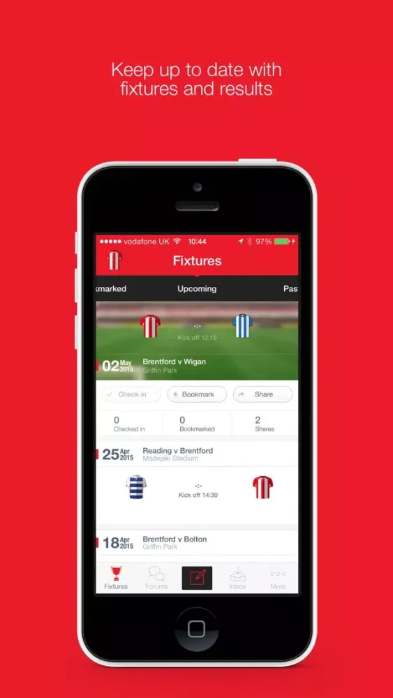 Fan App for Brentford FC Screenshots
