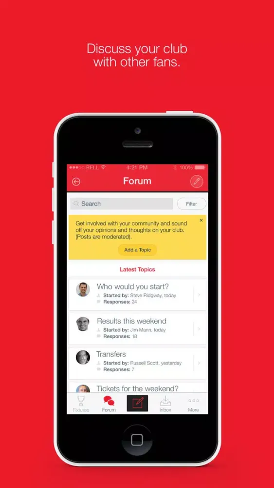 Fan App for Brentford FC Screenshots