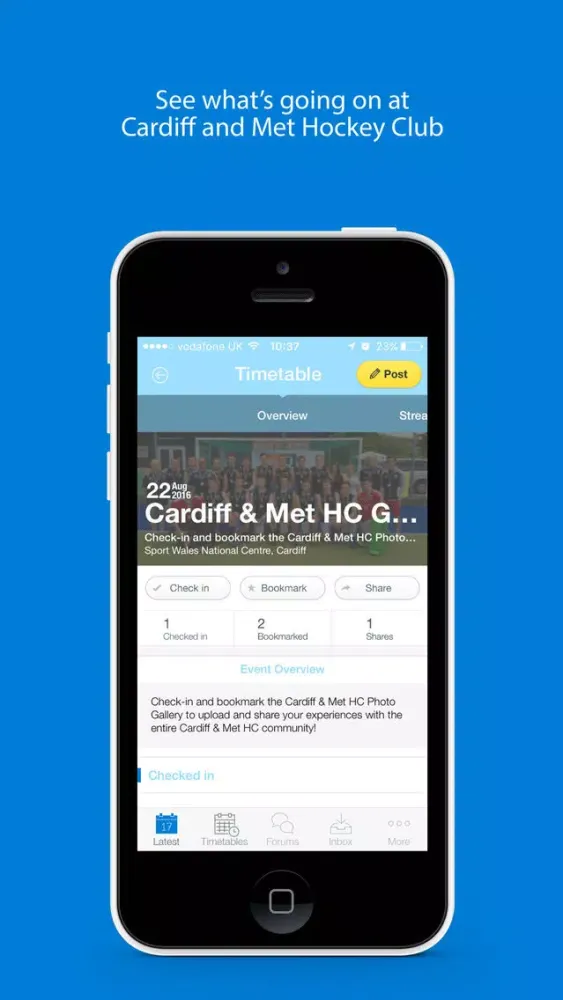 Cardiff & Met Hockey Club Screenshots