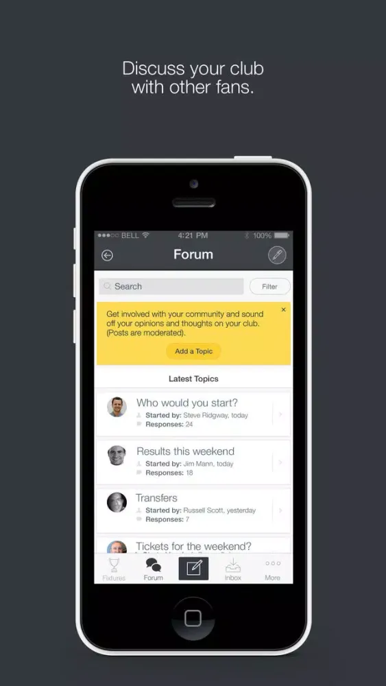 Fan App for Guiseley AFC スクリーンショット