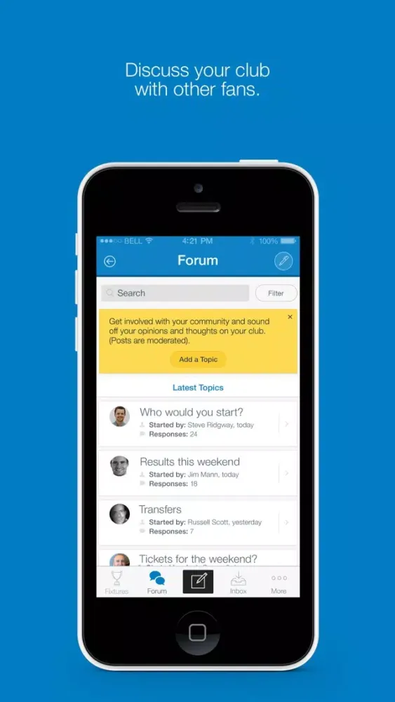 Fan App for Huddersfield Town AFC Screenshots