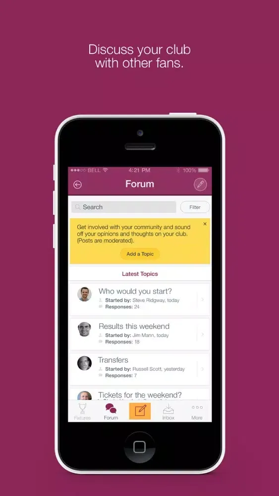 Fan App for Huddersfield Giants Screenshots