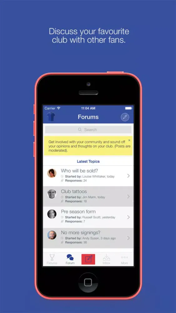 Fan App for Ipswich Town FC Screenshots