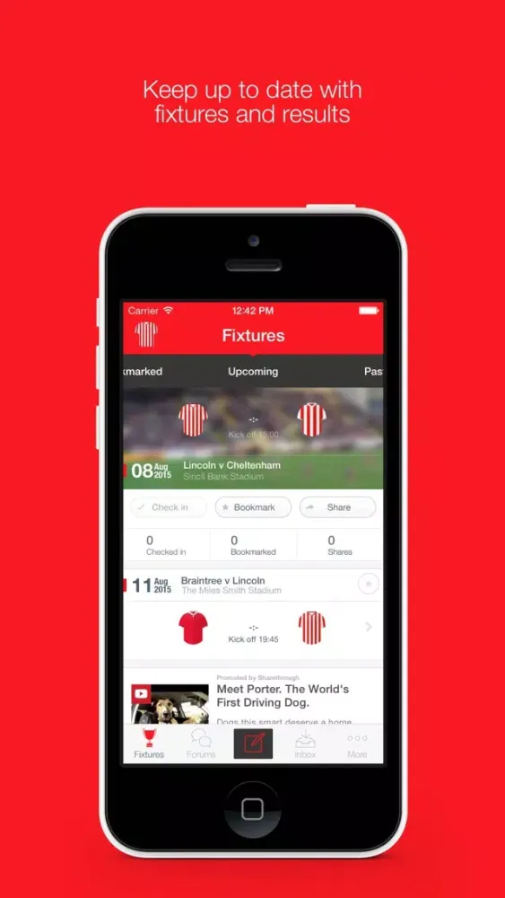 Fan App for Lincoln City FC स्क्रीनशॉट