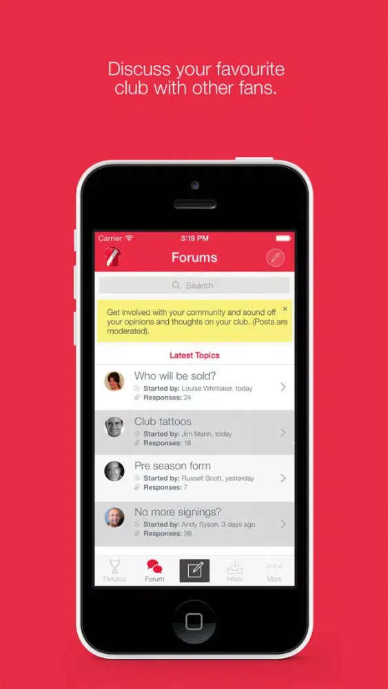 Fan App for Middlesbrough FC Ekran Görüntüleri
