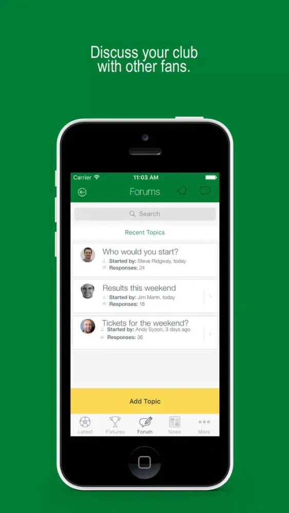 Fan App for Northern Ireland Football Screenshots