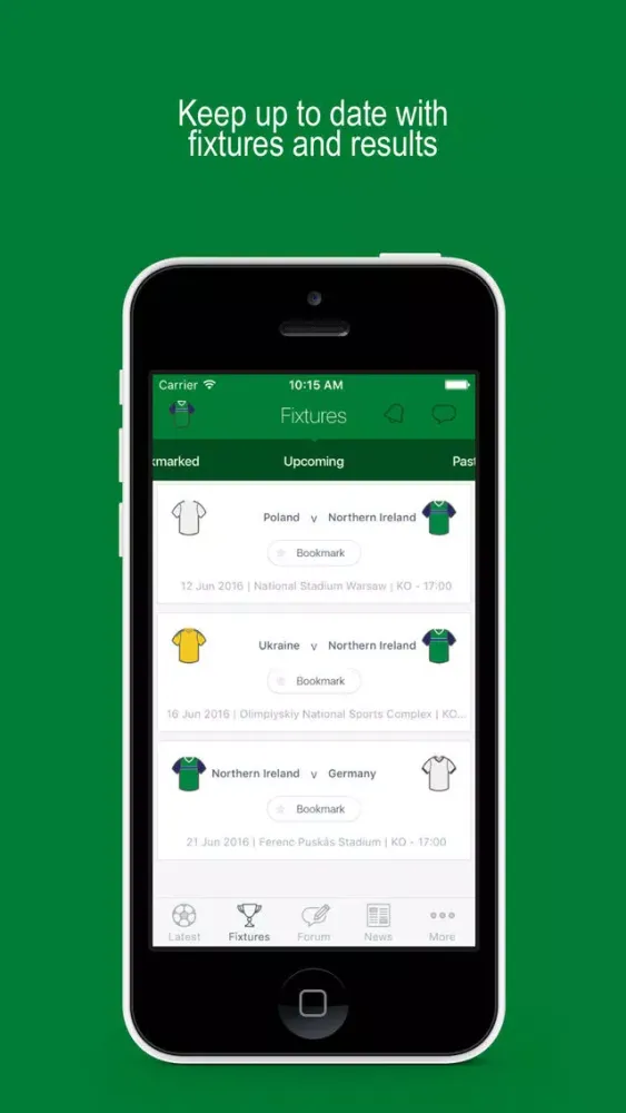 Fan App for Northern Ireland Football Screenshots