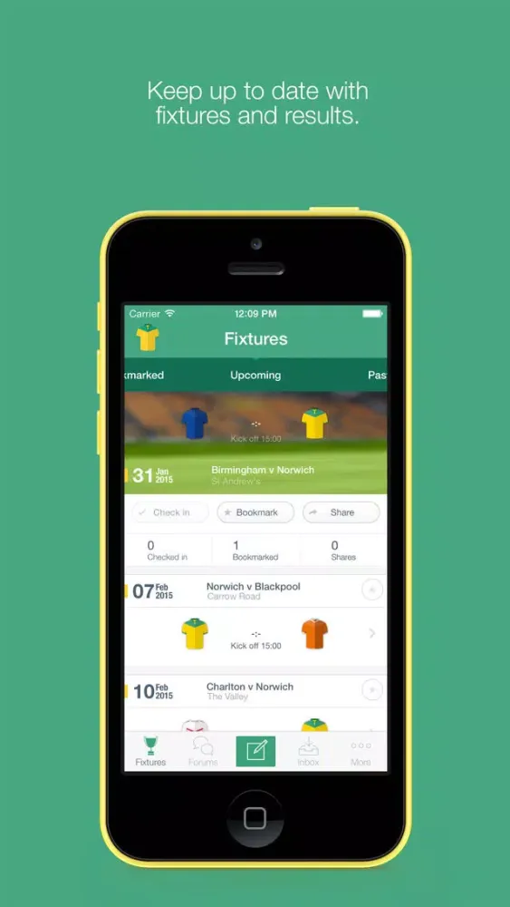 Capturas de pantalla de Fan App for Norwich City FC
