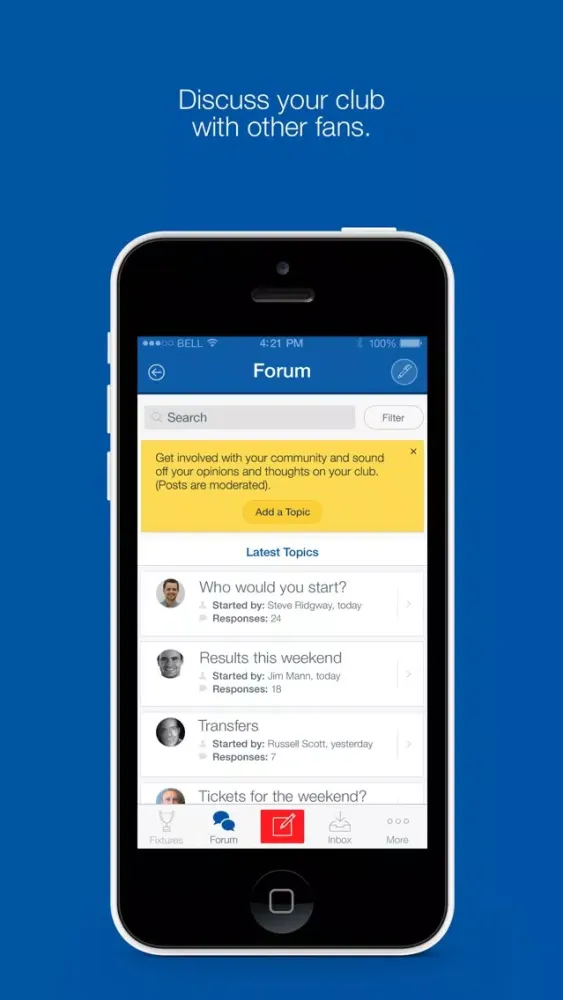 Fan App for Queens Park Rangers FC スクリーンショット