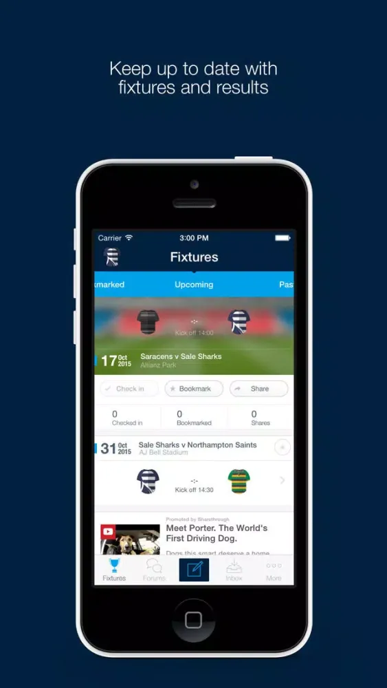 Screenshot di Fan App for Sale Sharks