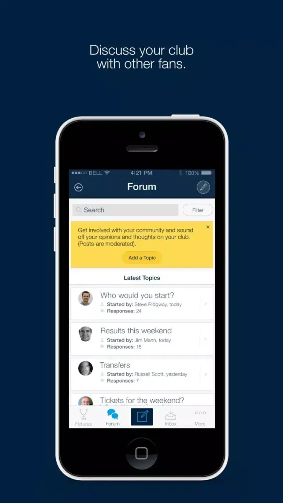 Screenshot di Fan App for Sale Sharks