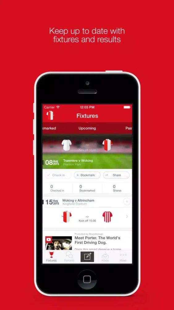Fan App for Woking FC应用截图