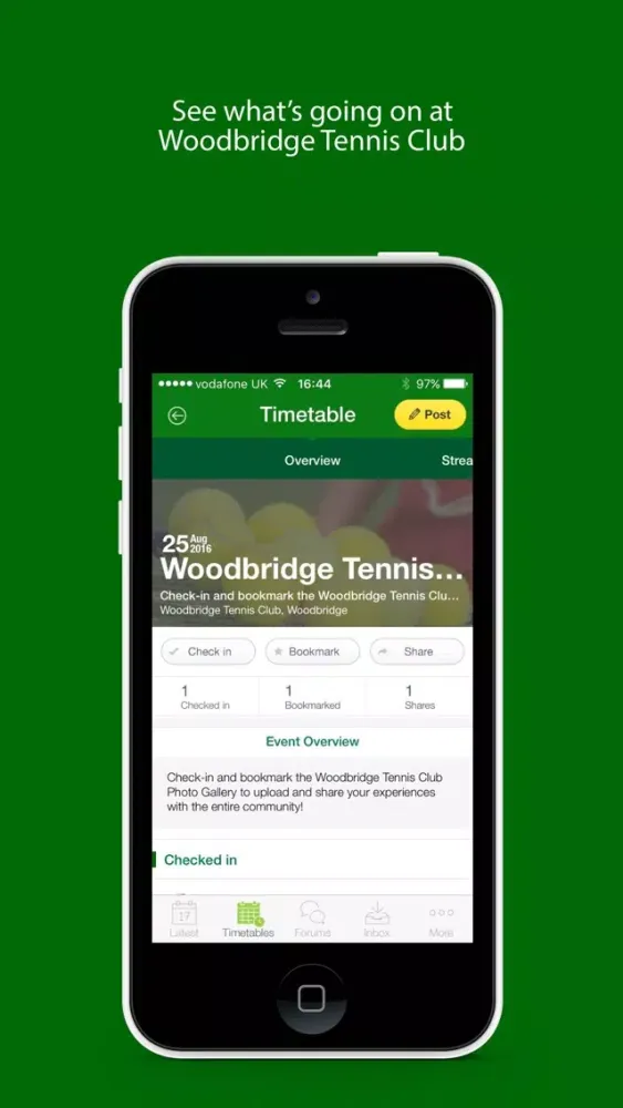 Woodbridge Tennis Club Screenshots