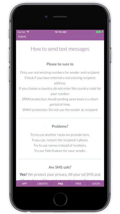 Private Text Message Ekran Görüntüleri