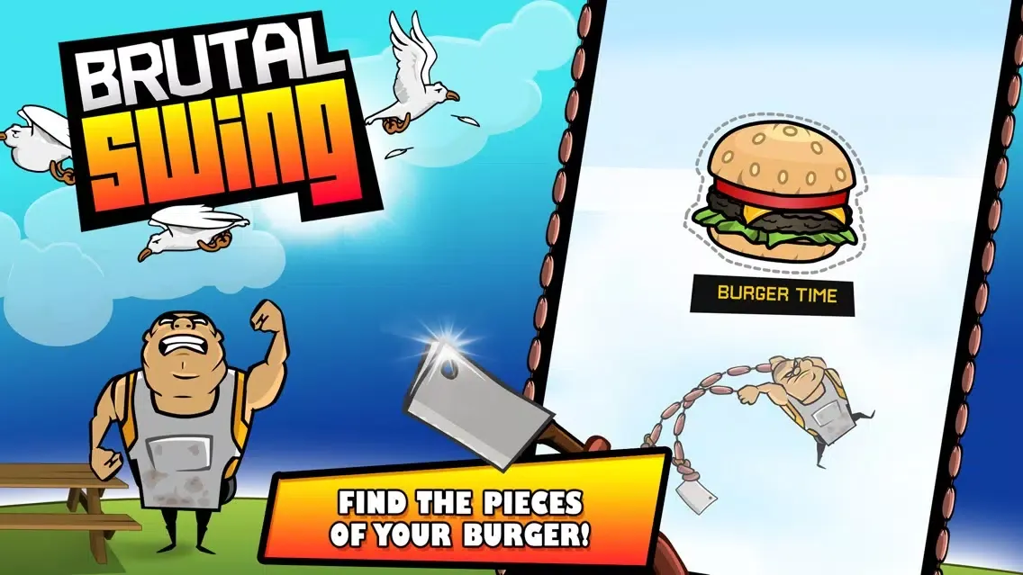 Capturas de tela do Brutal Swing