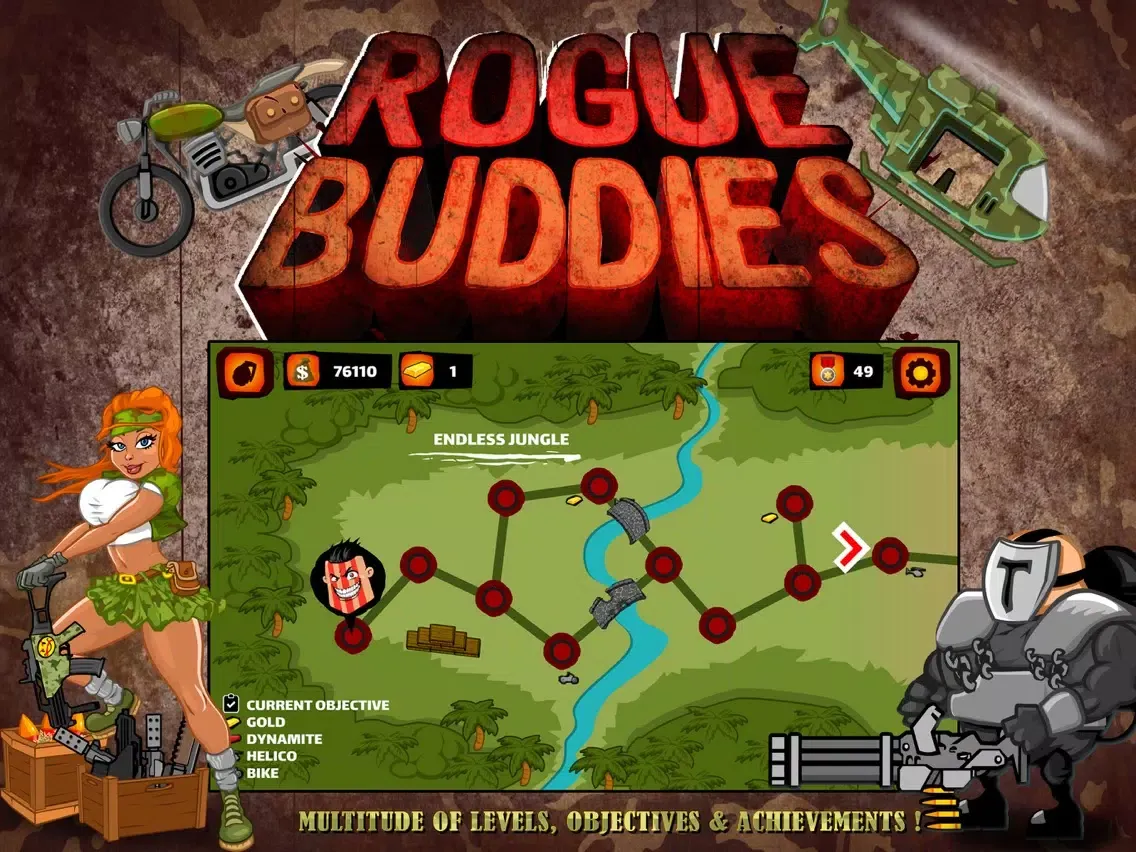 Rogue Buddies iPad  स्क्रीनशॉट